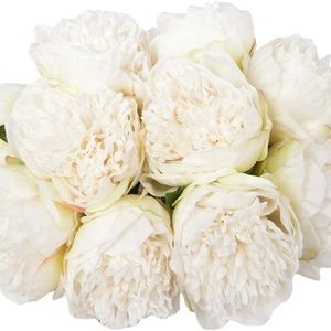 2 Bouquet 10 Heads Artificial Peony Silk Flowers